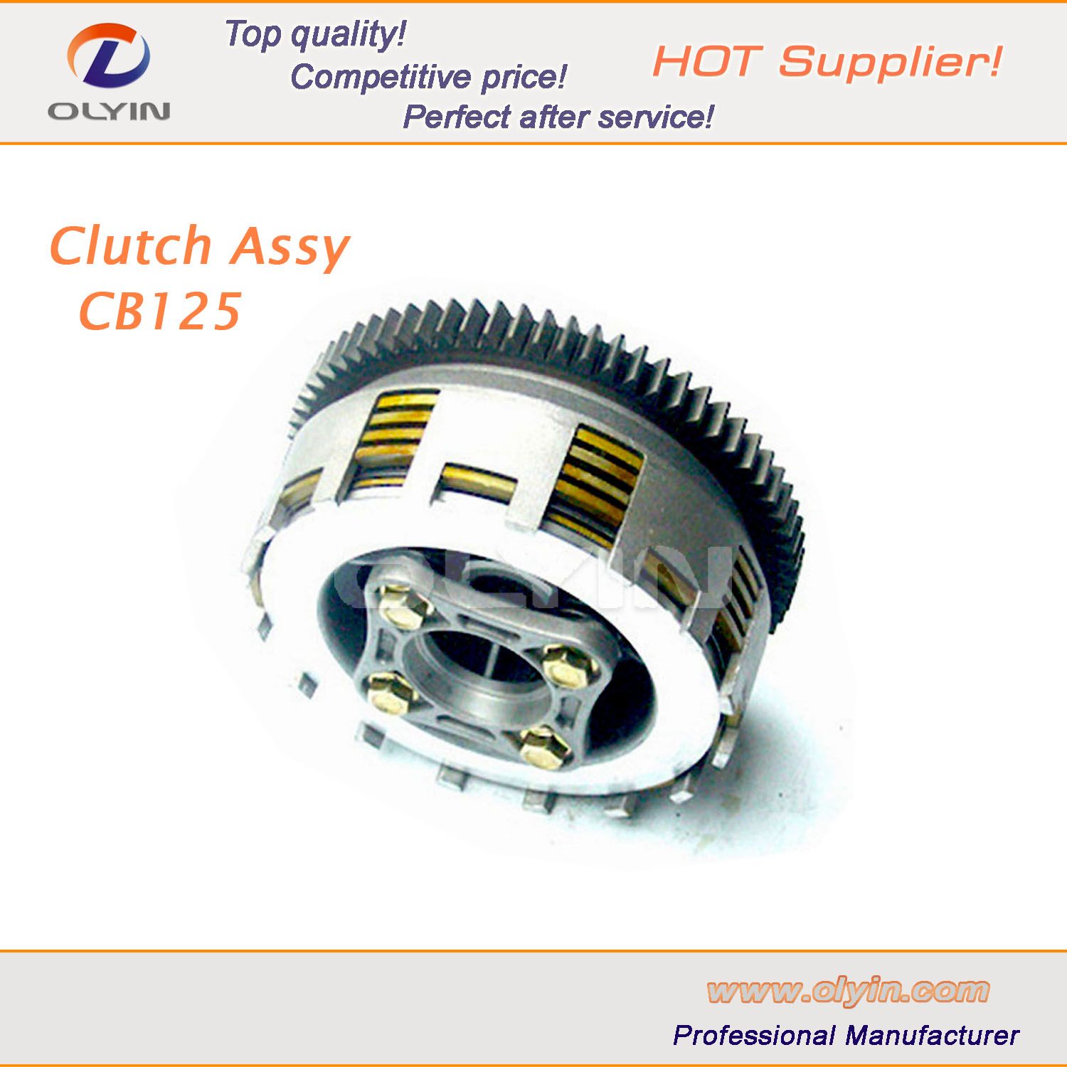CB125 Aluminum Motorcycle Parts Clutch for Motor Parts