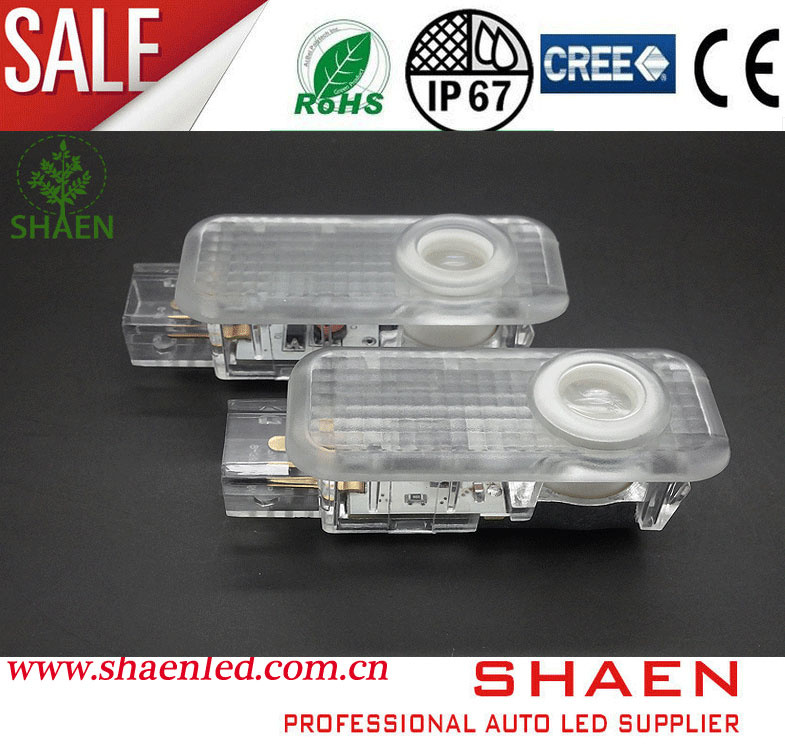 LED Car Ghost Shadow Light 12V Car Logo