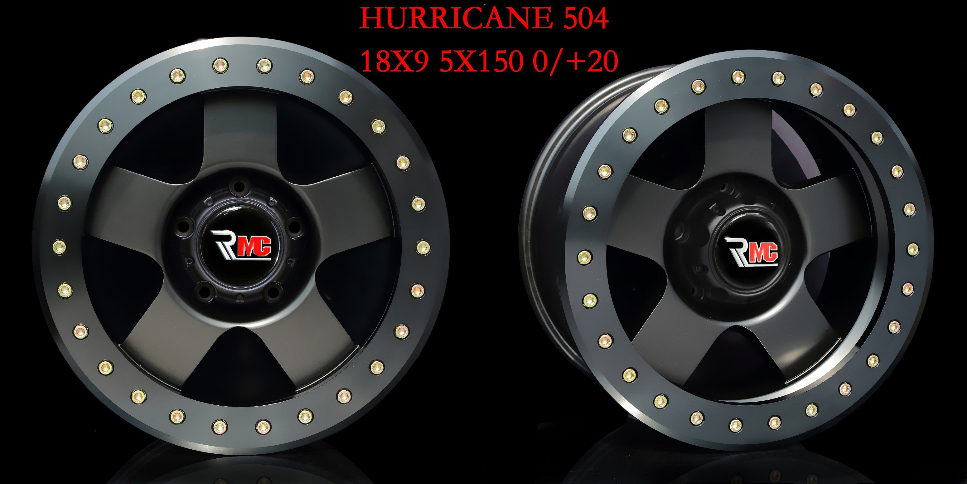 Hurricane Alloy Beadlock Wheel Rim