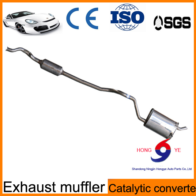 2017 Hot Sell Car Exhaust Muffler From Chinese Factory