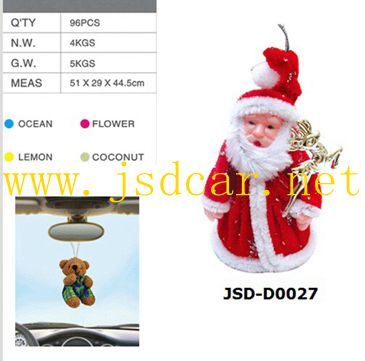 Hot Sale Custom Car Plush Pendant, Car Air Freshener (JSD-D0027)