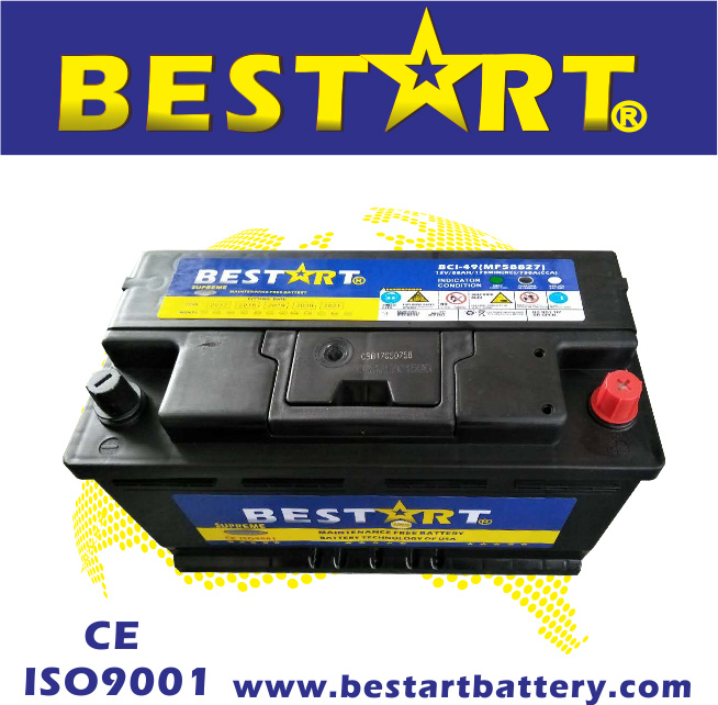 Mf58827 12V 88ah Car Starting Battery