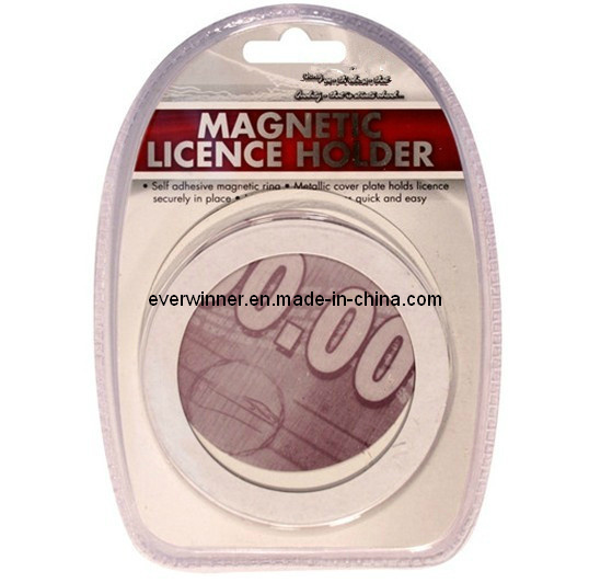 Universal Magnetic Metallic Car Licence / Tax Disc Holder Fit Easily