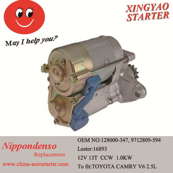 Motor Starter for Toyota Camry, Lexus Es250 (128000-347)
