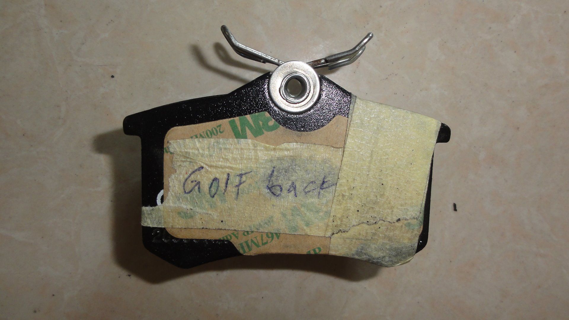 Brake Pad for Golf Back