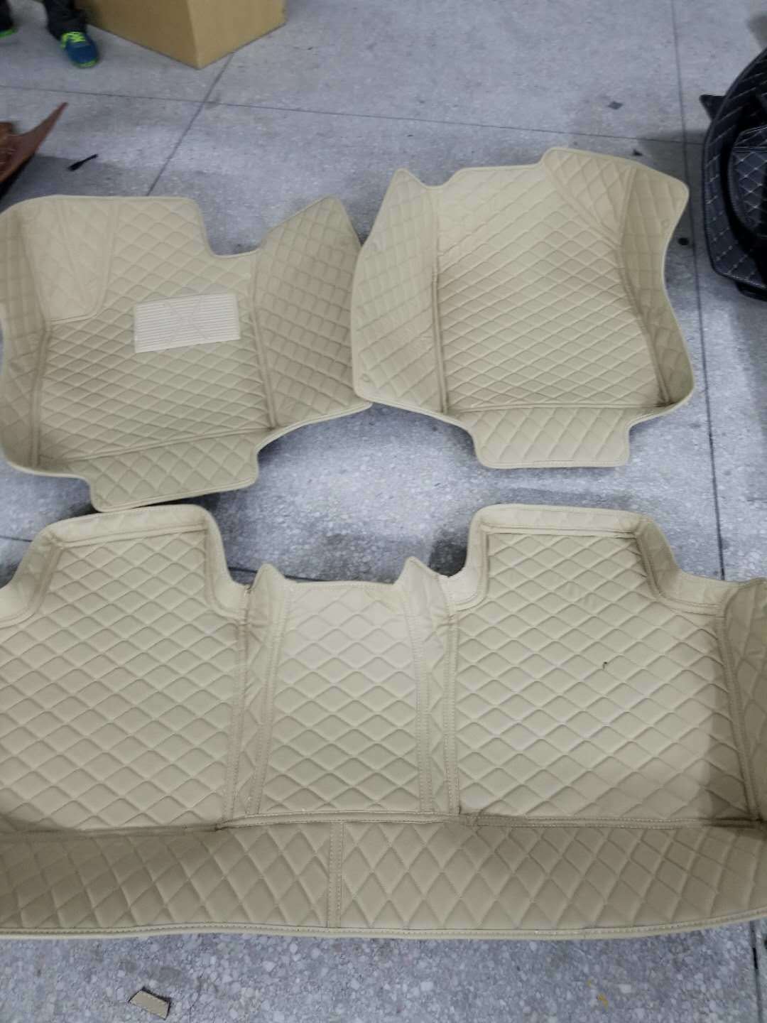  5D XPE Leather Car Mats 2014-2017 for Hyundai Santafe