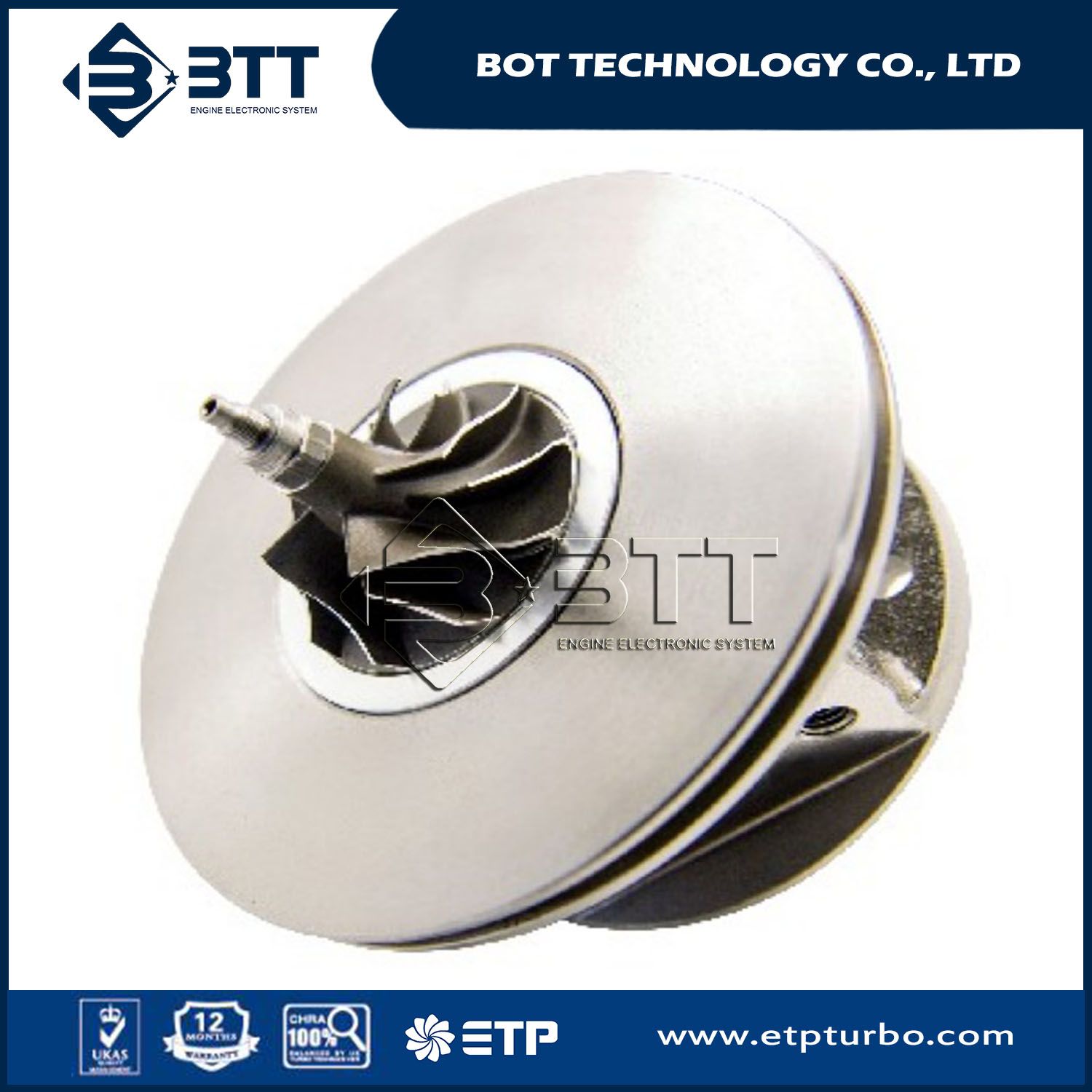 Turbocharger Core Cartridge Chra 54359880001/Kp35 5435-710-0501 Peugeot 206 1.4 HDI	DV4td