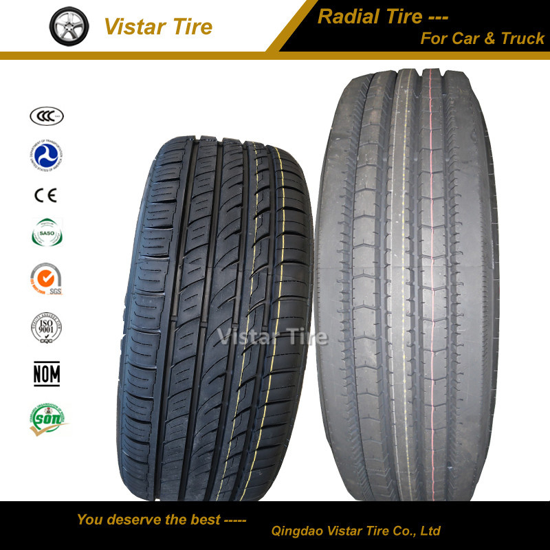 Doublestar Radial PCR Car and Bus Tire (315/80r22.5, 195/60r15)