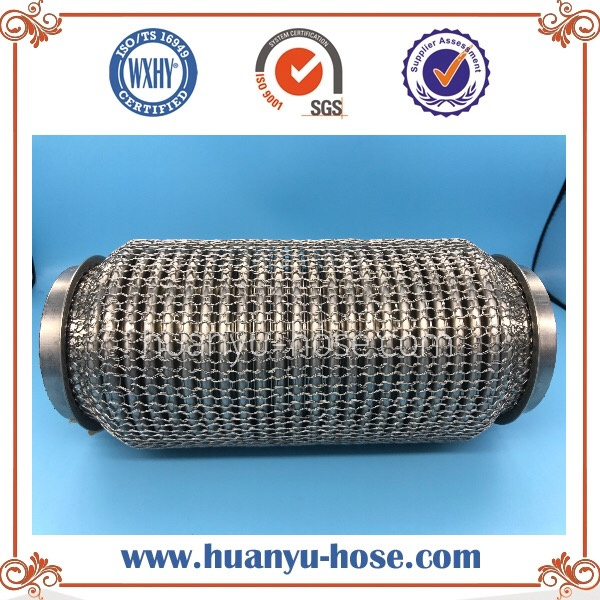 Auto Stainless Steel Knitting Net Exhaust Flexible Pipe