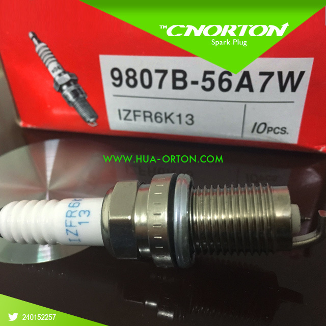 Auto Parts Ignition System Iridium Spark Plug for Honda 9807b-56A7w Izfr6k13