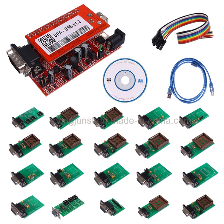 Upa USB Programmer V1.3 with Full Adaptors Support Nec