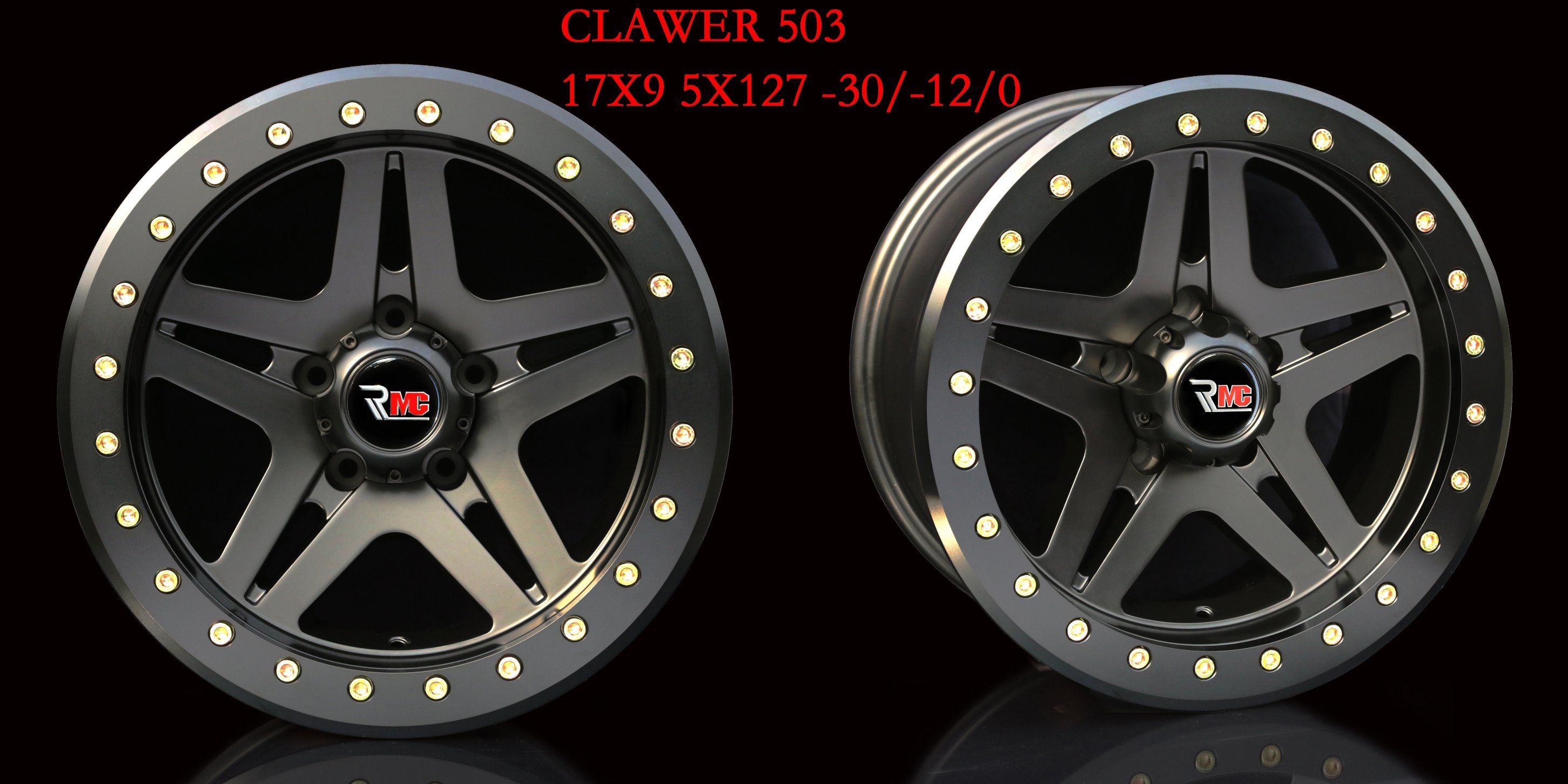Clawer Alloy Beadlock Wheel Rim