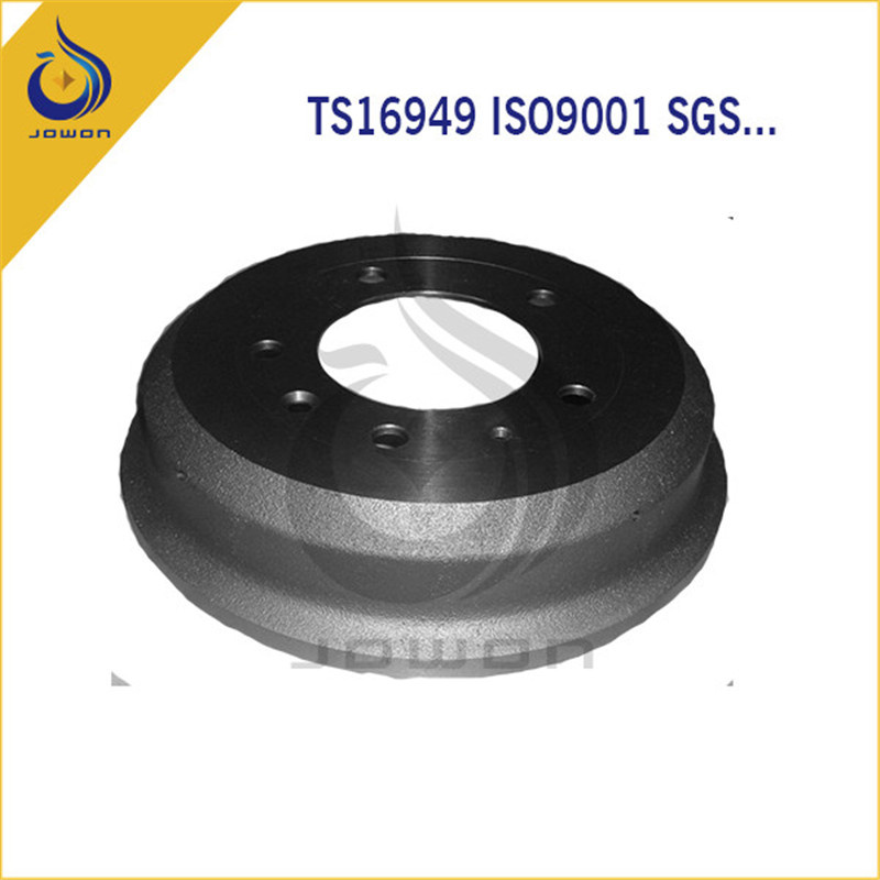 CNC Machining Iron Casting Truck Brake Drum with Ts 16949