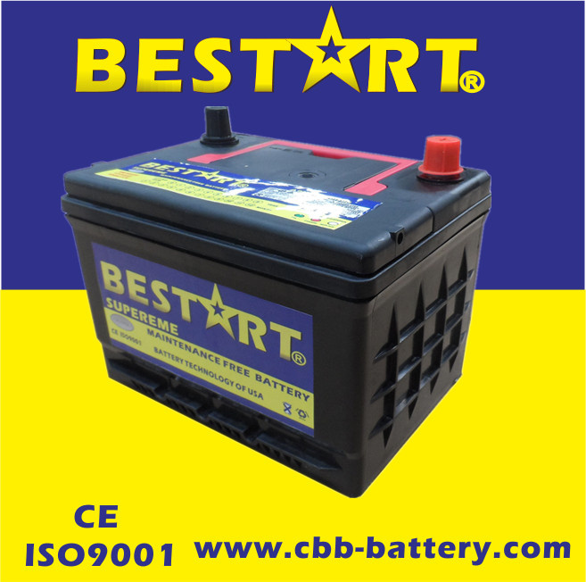 12V50ah DIN 58500mf Korea Quality Lead Acid Maintenance Free Car Battery