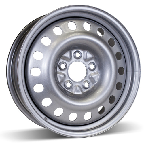 17X6.5 (5-120) Silver Steel Wheel Rim