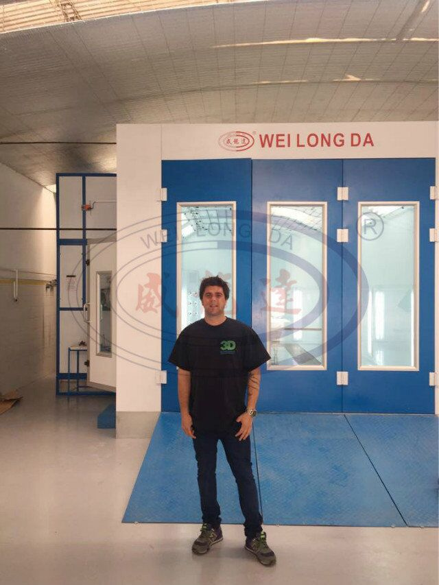 Wld8400 Auto Paint Spray Booth for European Market