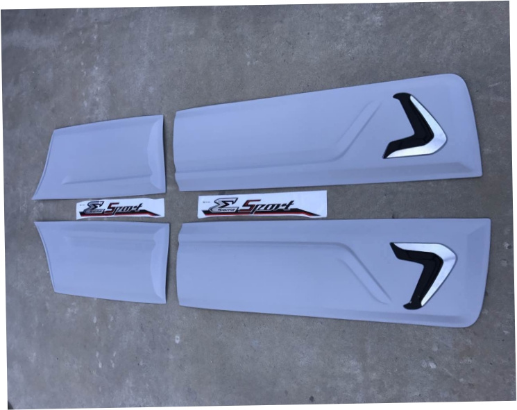 Door Protector Door Decoration Plate for 2016 New Fortuner
