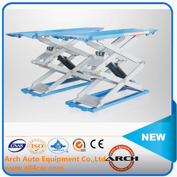 Full Rise Scissor Lift Auto Lift Platform Car Hoist