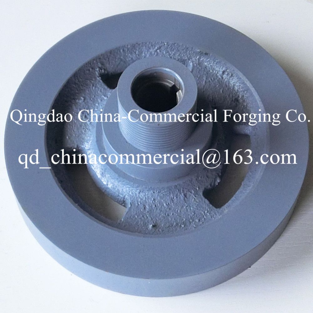 Gray Ductile Iron Steel Alloy Casting Forging Spare Parts Flywheel