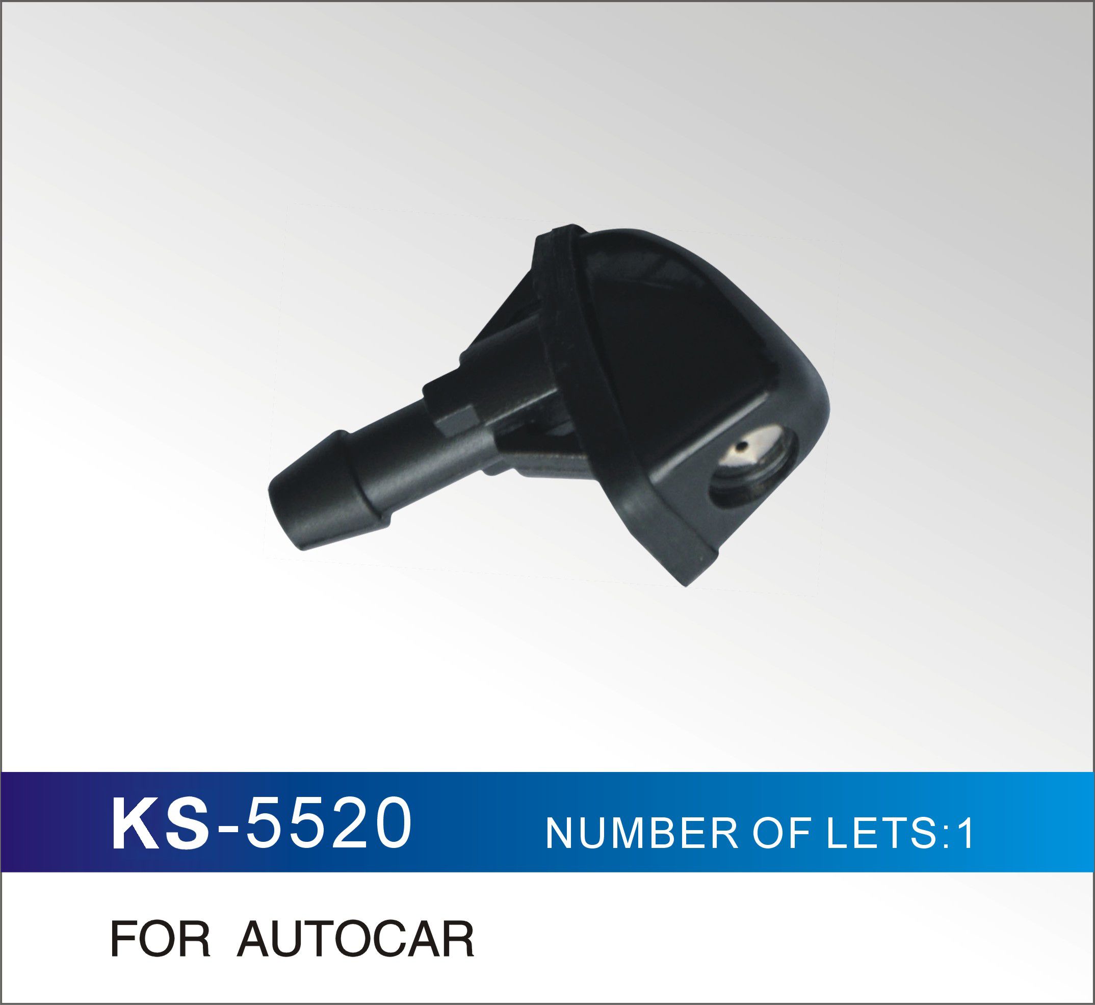 1 Lets Windshield Washer Motor Nozzle for Nissan and More Passenger Cars, OE Quality