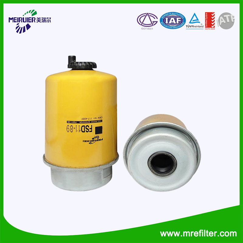 Caterpillar 1r-0750 Advanced Efficiency 3208 Diesel Engine Fuel Filter 117-4089