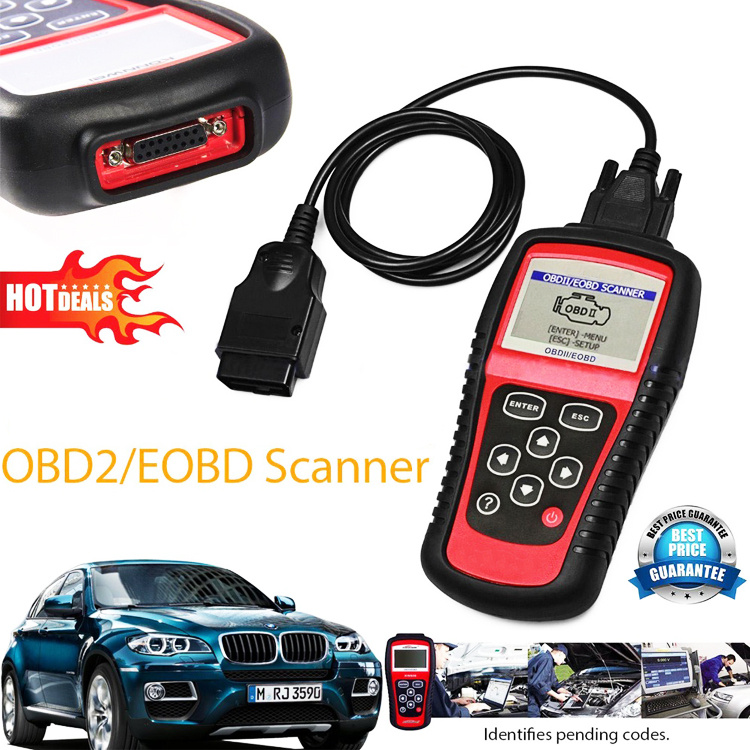 Table Operating OBD2 Code Scanner Reader