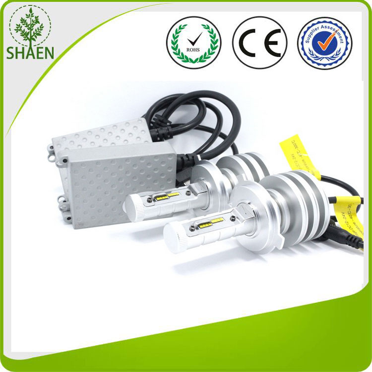 Hot Sale Fanless 25W 4500lm LED Headlight Automobile Lighting