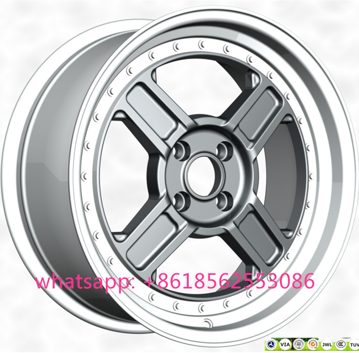 17*8j/9j Car Wheel Rim Aluminum Auto Alloy Wheels 4/5*100/114.3