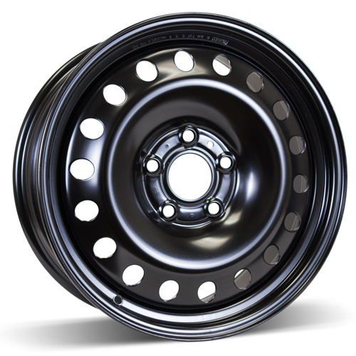 18X7 5-127 (5-5) Black Winter Wheel Rim