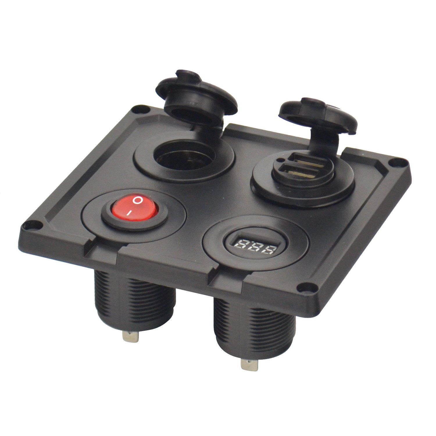 4 in 1 Car Panel Socket for Boat Power Supply