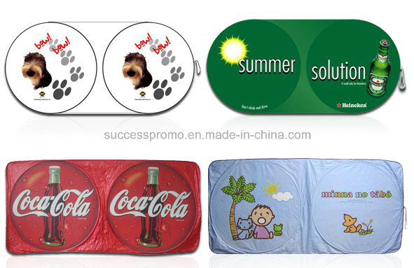Promotional Car Front Windshield Sunshade with Customized Design