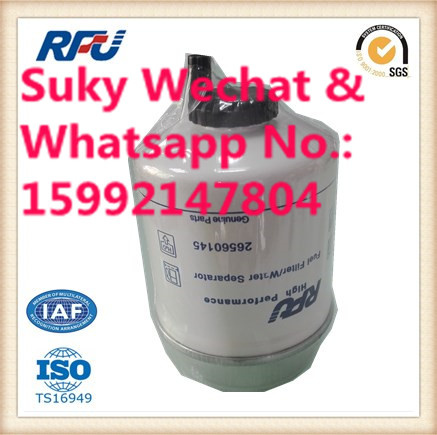 High Quality Auto Parts Fuel Filter for Pekins 26560145 (901-249, RE50436)