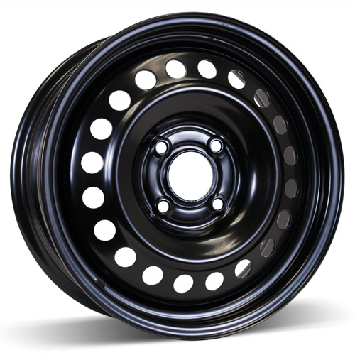 16X6.5 4-114.3 (4-4.5) Black Winter Wheel