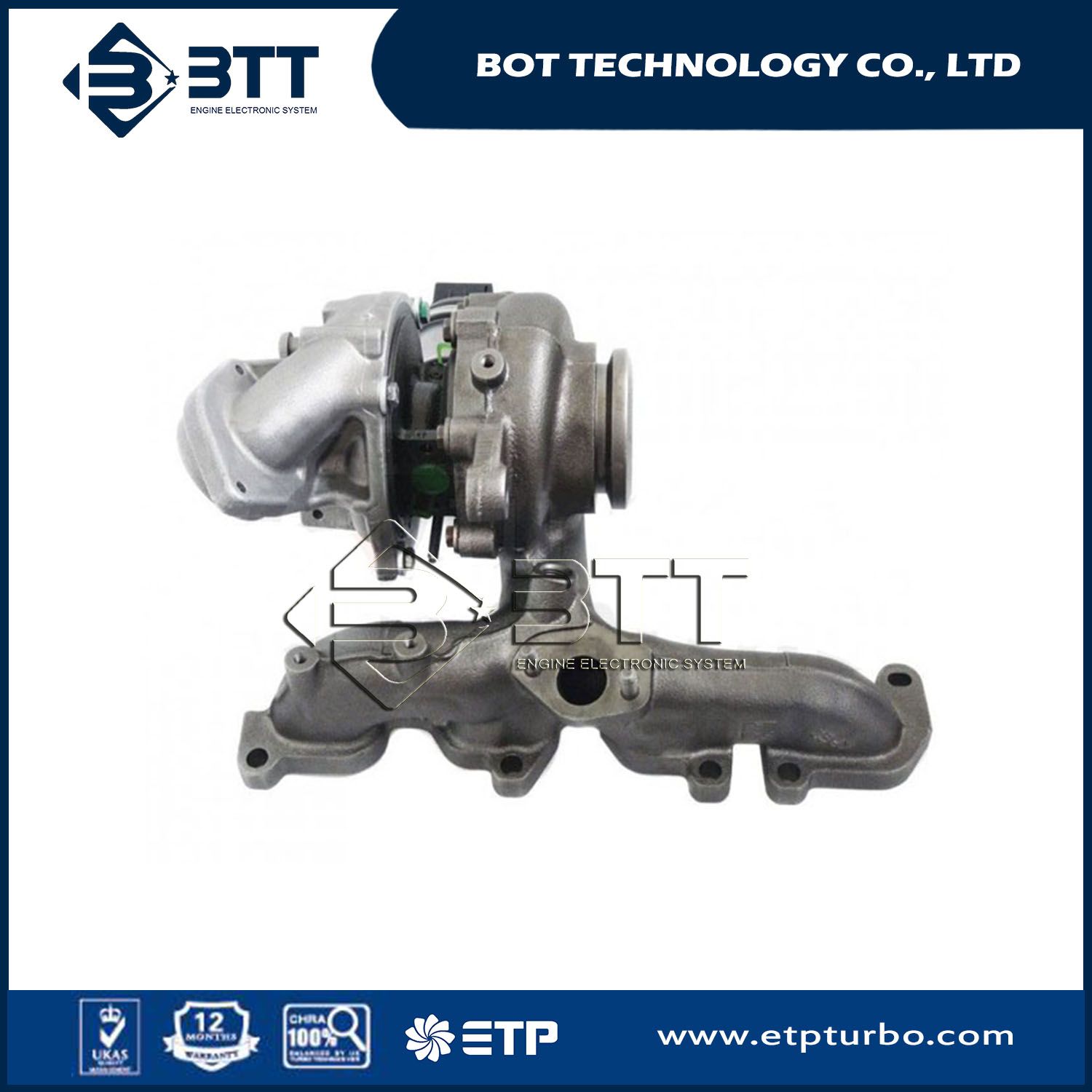 Turbocharger 54409880036/54409880021/54409880007/54409880002 BV40-1874KCB340.18avaxc 03L253010g Seat Alhambra II 2.0 Tdi Cffb