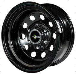 Modular steel wheel 15x8 for 4x4 car