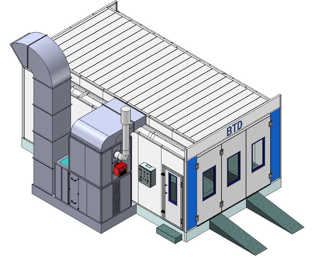 Best Selling Spraying Paint Booth Btd 7400