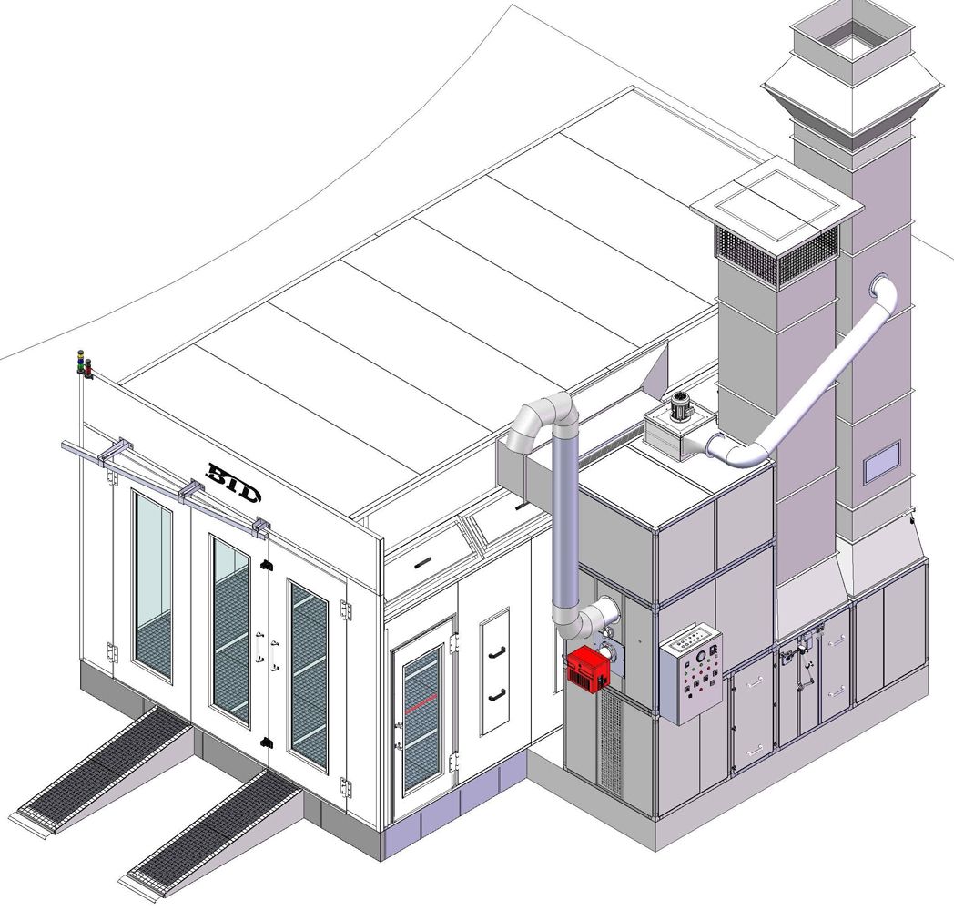 Best Australian Standards Auto Spray Painting Booth with Ce