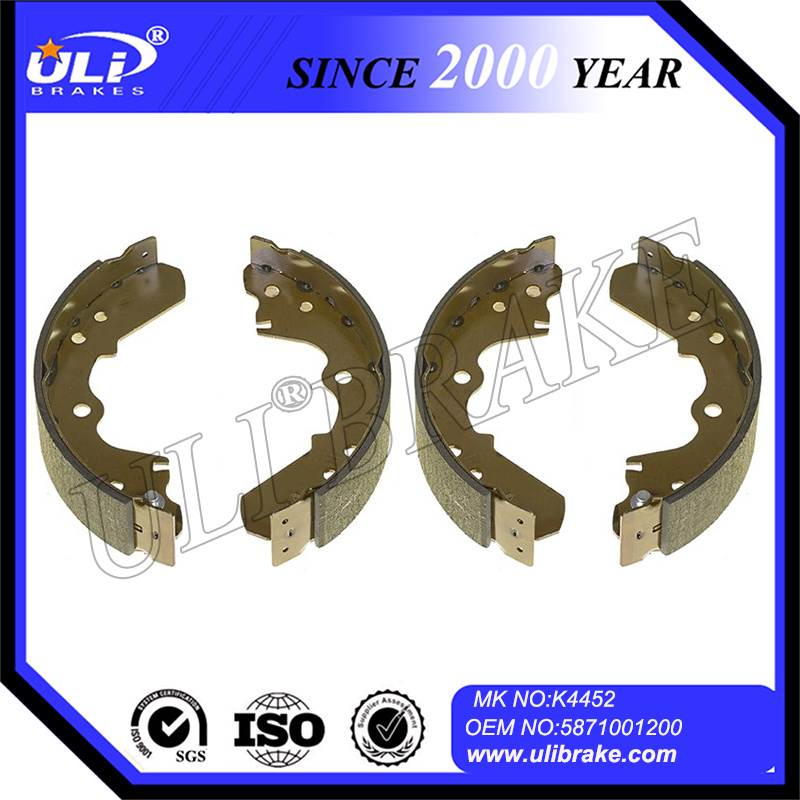 Semi Metallic Isuzu Auto Brake System Brake Shoe