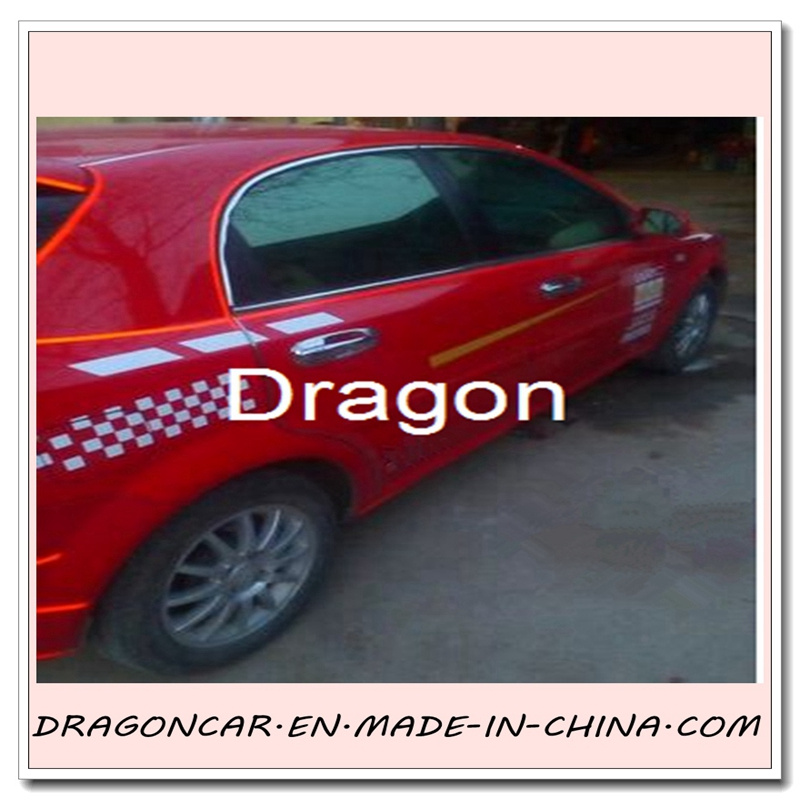 Silver Tone Chrome Coated Car Window Moulding Trim Strip