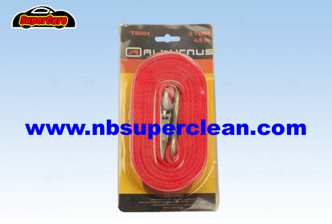 Auto Accessory Car Tow Strap Rope with Hooks Emergency Heavy Duty
