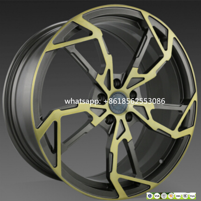Auto Parts Forged 1-Piece Aluminum Alloy Wheel Rims