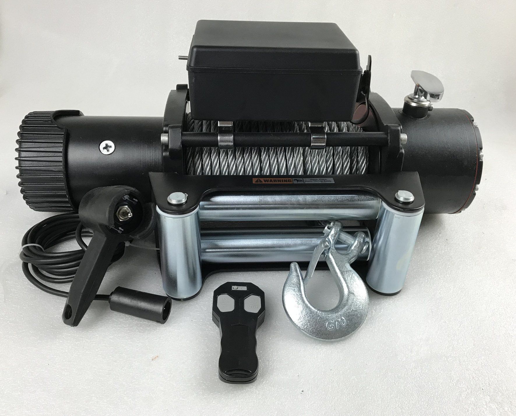 Waterproof Classic Design 12000 Lb 4X4 off -Road Winch with All Steel Gear