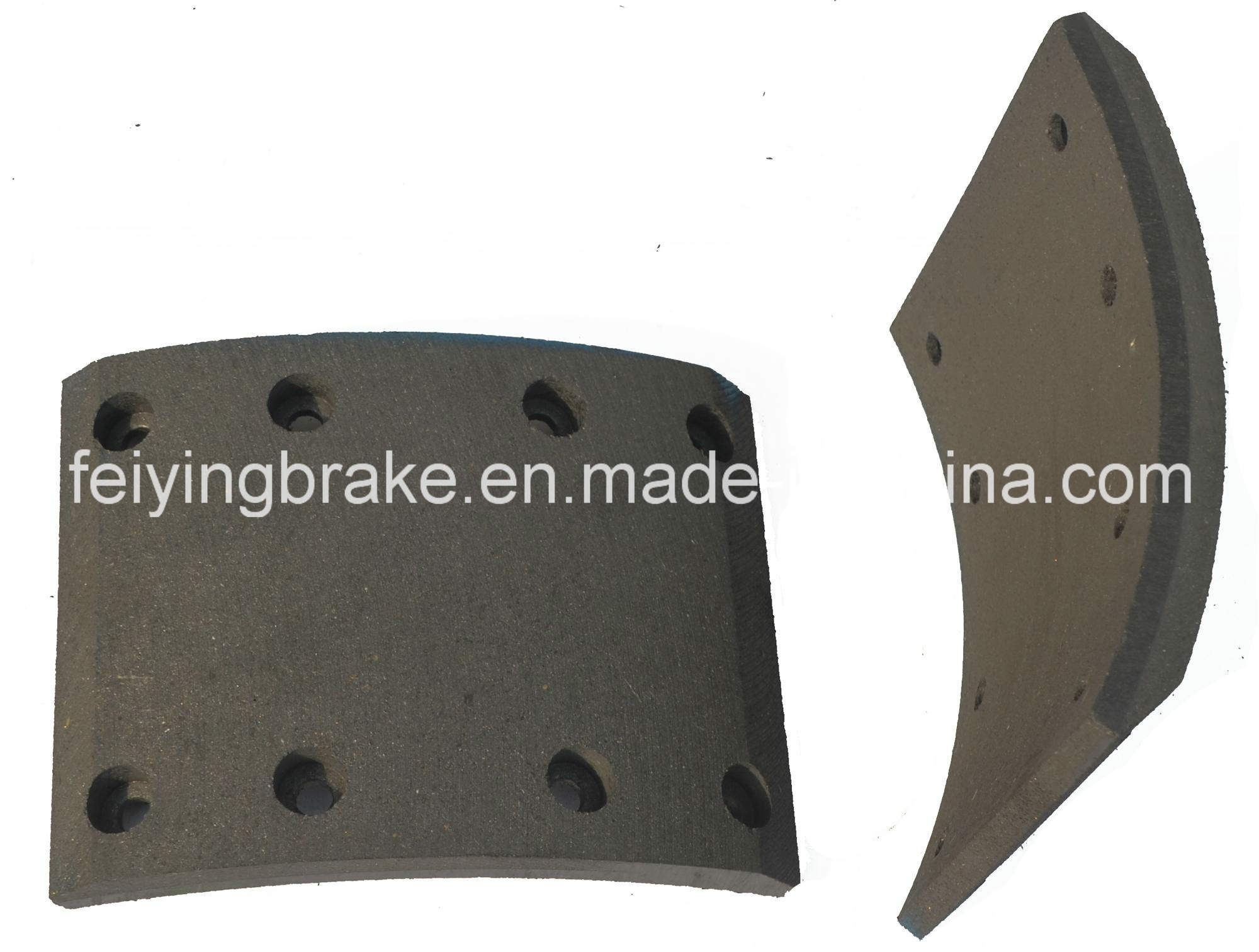 European Truck Brake Lining (WVA: 17276 BFMC: MB/60/1) Withou Asbestos