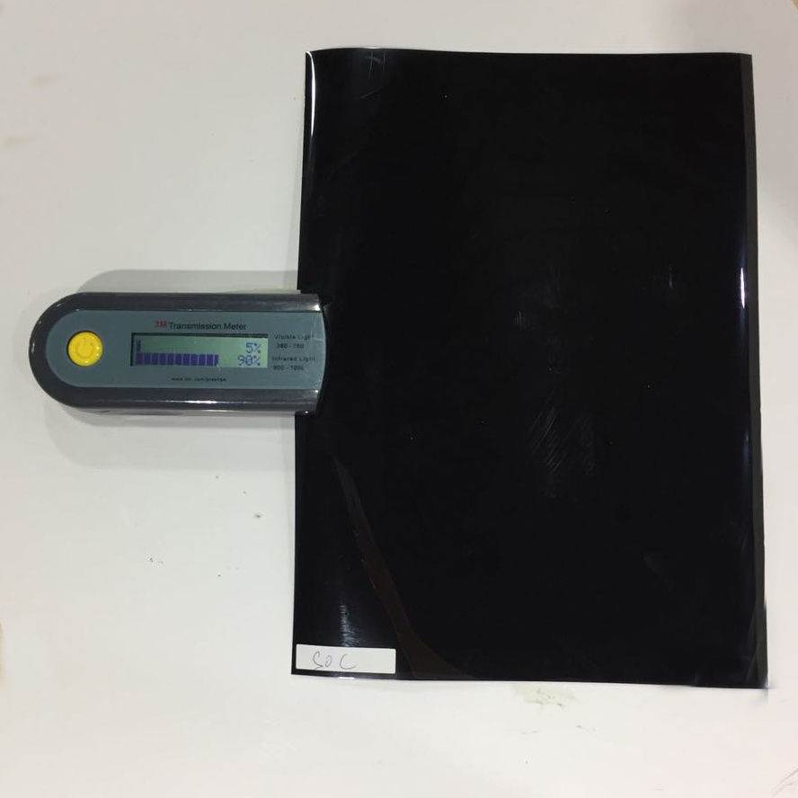 5%Vlt Car Window Film Double Layer/Unique Dyed Construction Window Film