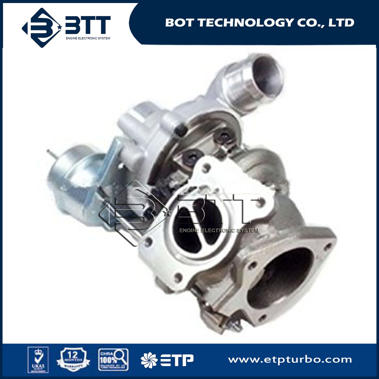 Turbocharger 53039880121/53039700121/53039880120/53039880104 K03 0375r9/0375n7/0375L0 Citroen C 4 Thp Ep6dt