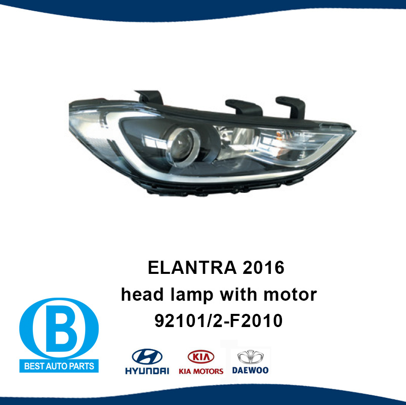 Hyundai Elantra 2016 Headlight 92101-F2010 92102-F2010