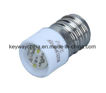 E12-X LED Bulb Components, 0603 Chip, Red, Green, Yellow, Blue, White, 6V/12V/24V/48V Voltage