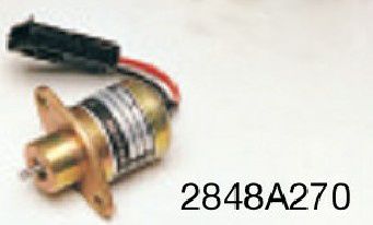 2848A270 Stop Solenoid for Perkins Engine 700 Series