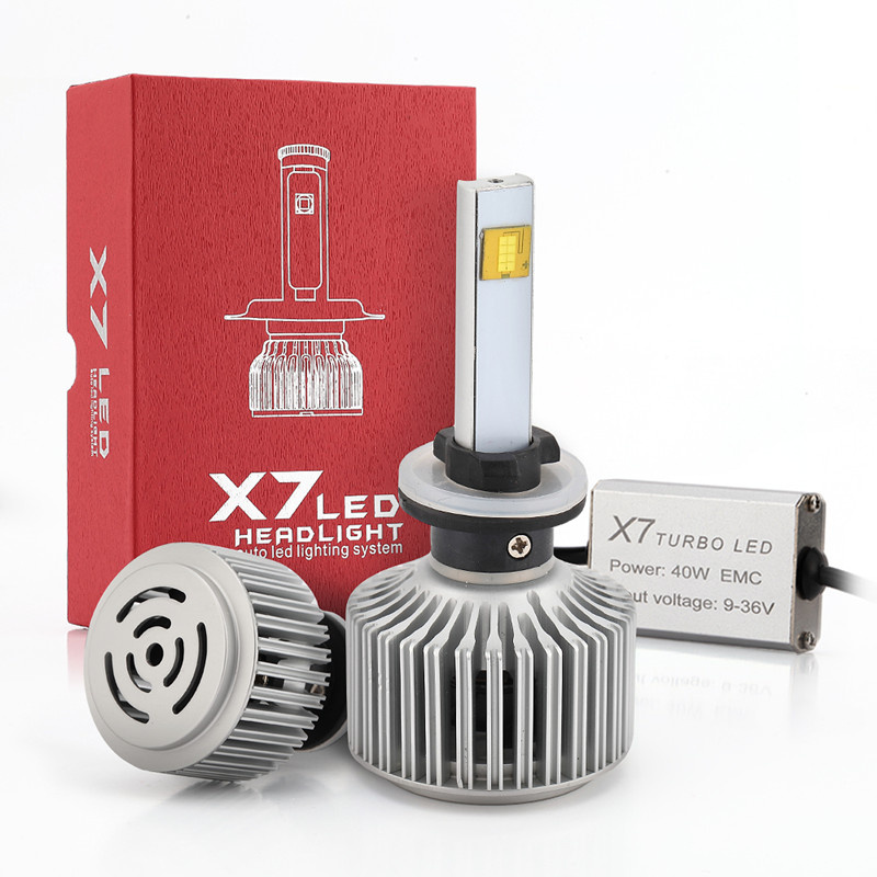 880 3600lumens 40W 6000k LED Headlights for Cars
