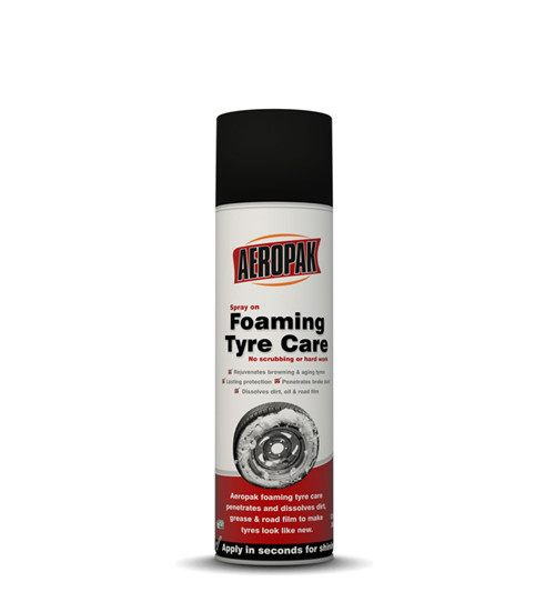 Aeropak Tyre Shine Tyre Foam Cleaner